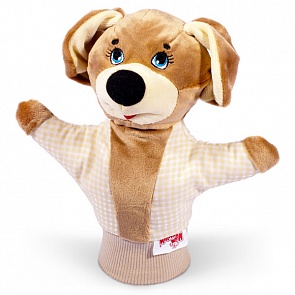 Кукла-перчатка "Собачка"  (Фокс – мякиши, 123 МЯКИШИsim)